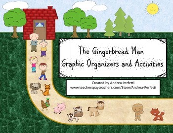 Preview of The Gingerbread Man Graphic Organizers and Activities