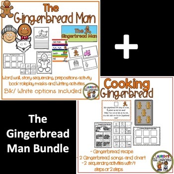 Preview of The Gingerbread Man Activities and Recipe Bundle