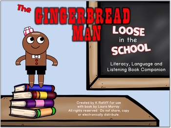 Preview of The Gingerbread Man Loose in the School:  Book Companion