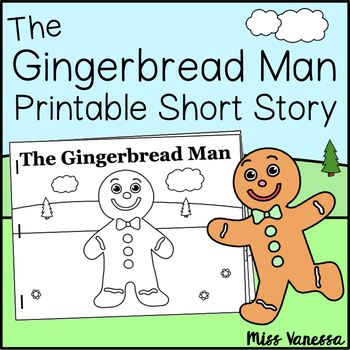 Preview of The Gingerbread Man Printable Short Story