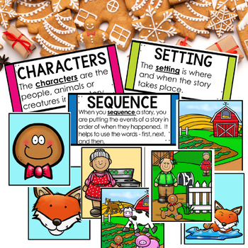 The Gingerbread Man Readers Theater and Activities by Jane Loretz