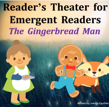 Preview of The Gingerbread Man Reader's Theater for Emergent Readers