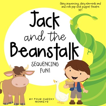 Preview of Jack and The Beanstalk Sequencing Activities