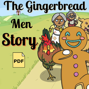 Preview of The Gingerbread Man Story - Story About Gingerbread Men Cookies Sequencing PDF