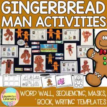 Preview of The Gingerbread Man Activities