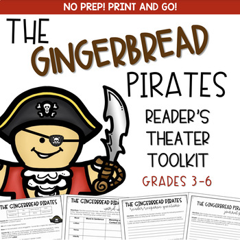 Preview of The Gingerbread Pirates Reader's Theater Toolkit for Grades 3-6
