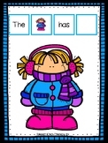 The Girl Has... Winter Clothing Activity