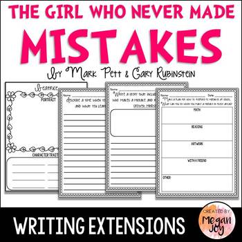 The Girl Who Never Made Mistakes Activities