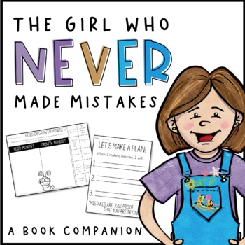 Preview of The Girl Who Never Made Mistakes Book Companion Activities