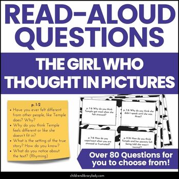 Preview of The Girl Who Thought in Pictures Read Aloud and Discussion Questions