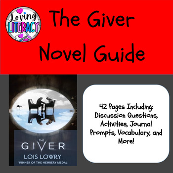 Preview of The Giver 42 Page Novel Guide