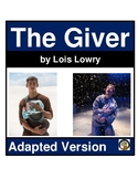 The Giver - Adapted Novel l Questions & Test l ELA l Dista