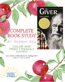 The Giver Book Study - Webquest - Comprehension - Vocab - 