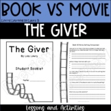 The Giver - Book vs Movie - Media Literacy Unit   Printabl