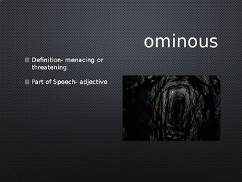 MENACING definition and meaning