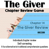 The Giver Chapter 14 Review Game