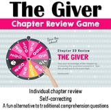 The Giver Chapter 23 Review Game