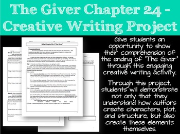 the giver final writing assignment