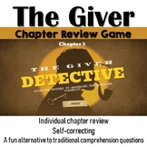 The Giver Chapter 3 Review Game