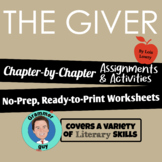 "The Giver" Chapter Assignments and Activities