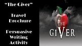 The Giver Community Travel Brochure (Persuasive Writing Activity)
