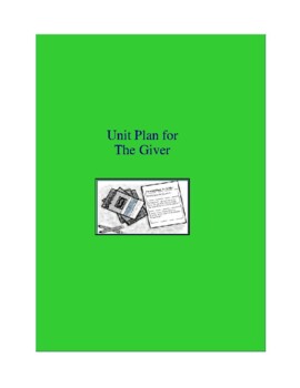 Preview of The Giver Complete Literature and Grammar Unit