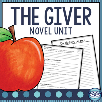 Preview of The Giver Novel Study