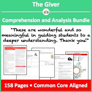 Preview of The Giver – Comprehension and Analysis Bundle