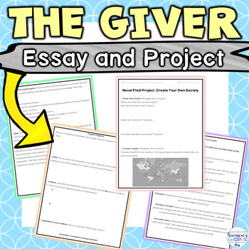 writing assignments for the giver