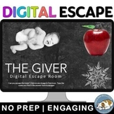 The Giver Digital Escape Room Review Game Activity