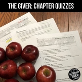 The Giver: Editable Chapter Quizzes for Reading Comprehension