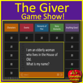 The Giver Game - Test Review Activity for PowerPoint or Go