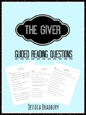 The Giver (Lois Lowry) Guided Reading Questions with Answer Keys