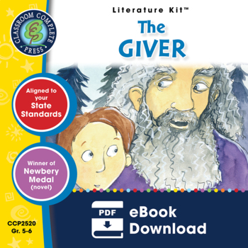 Preview of The Giver - Literature Kit Gr. 5-6