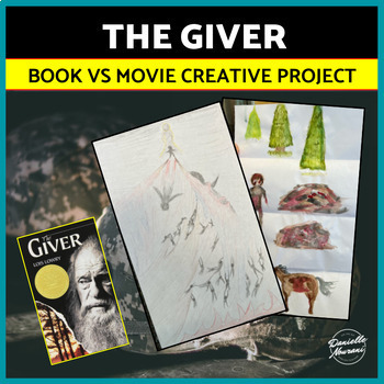 Preview of The Giver Movie: Book vs Movie Scene Comparison Symbolism Project Lois Lowry
