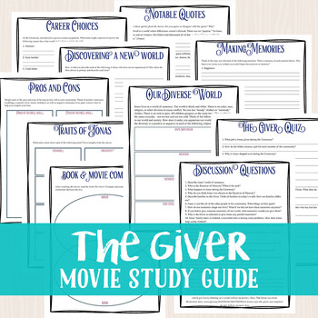 the giver assignments are given