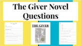 The Giver Novel Questions