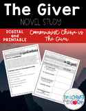 The Giver Novel Study: Communist China vs The Giver