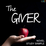 The Giver Novel Study FREE Sample