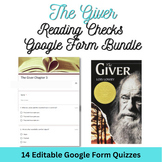 The Giver- Reading Checks- Chapter Quizzes