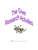 The Giver - Research Topics