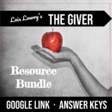The Giver Resource Bundle  · Google Links