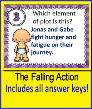 the giver task cards