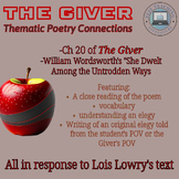 The Giver Thematic Connection with Poetry Ch 20