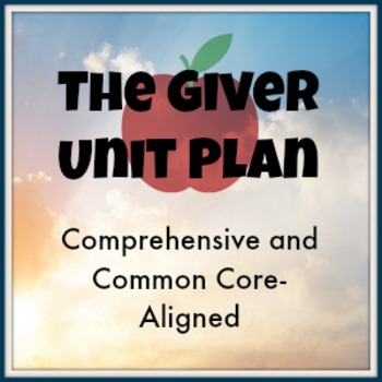 Preview of The Giver Unit Plan: Aligned to Common Core with a Focus on Argument Writing