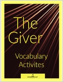 The Giver: Vocabulary Activities