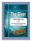 The Giver Whole Book Test