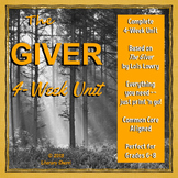 The Giver by Lois Lowry: Unit, Lesson Plans, Writing Activ