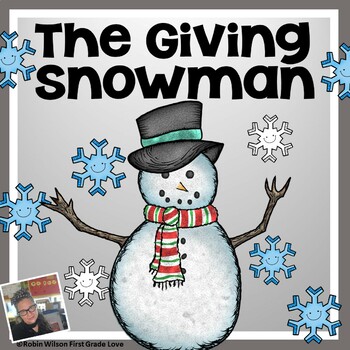 Preview of The Giving Snowman Reading Comprehension Questions and Reading Strategies