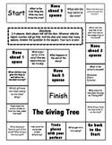 "The Giving Tree" Comprehension Game Board